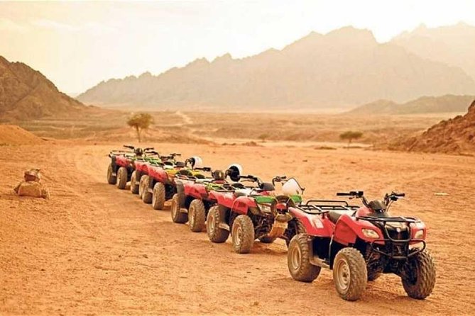 Hurgada'dan: ATV ile 3 Saatlik Çöl Safarisi ve Deveye Binme